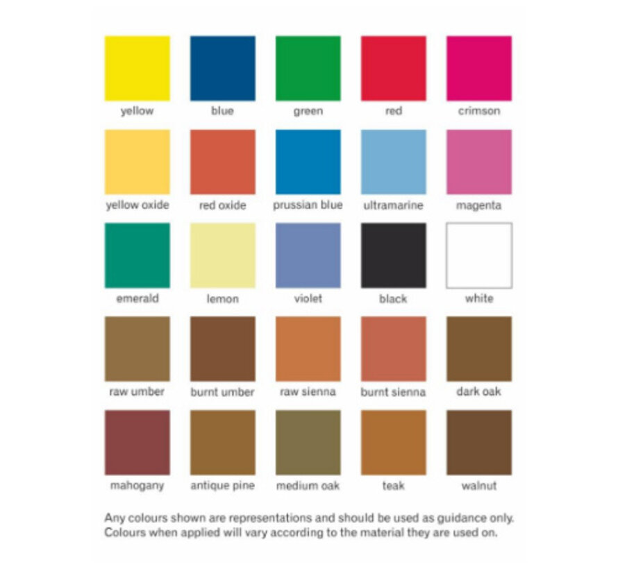 Polyvine Acryl Pigmenten