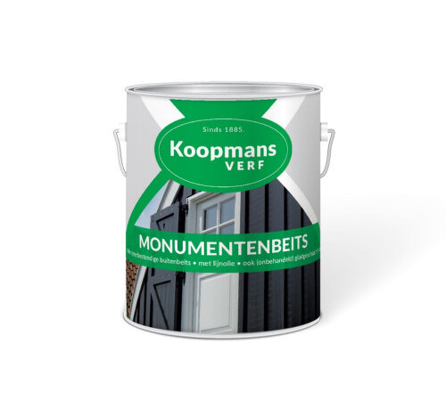 Koopmans Koopmans Monumentenbeits Zwart 2,5 LTR