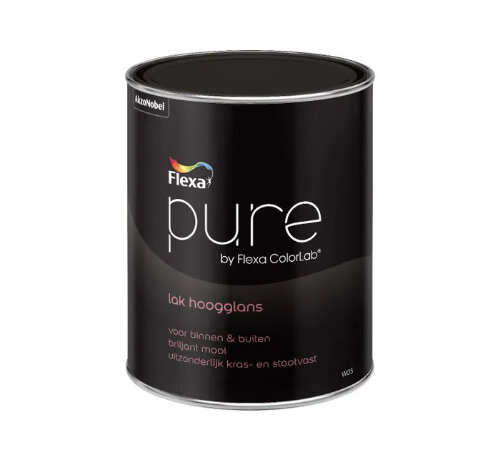 Flexa Pure Flexa Pure Lak Watergedragen Hoogglans 1 liter