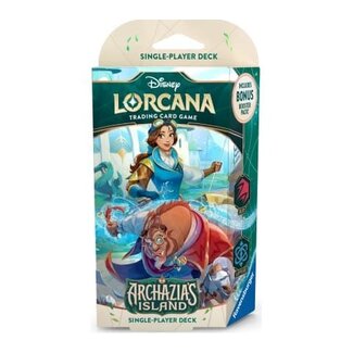 Ravensburger Lorcana Archazia’s Island Starter Deck: Belle & Beast