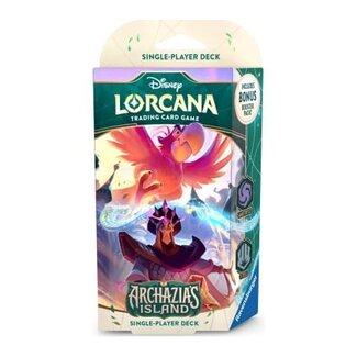 Ravensburger Lorcana Archazia’s Island Starter Deck Iago & Jafar