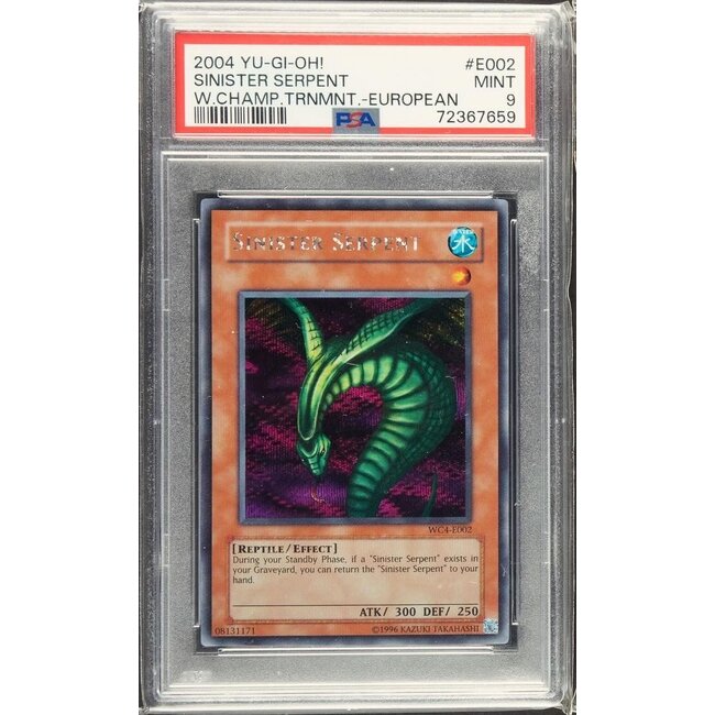 Yu-Gi-Oh! PSA 9 & 10 graded kaarten