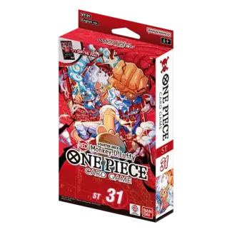 Bandai One Piece Card Game – Starter Deck Rood Monkey D. Luffy [ST-31]