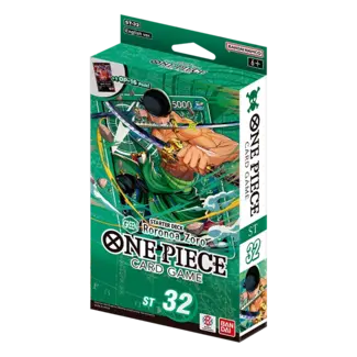 Bandai One Piece Card Game – Starter Deck Groen Roronoa Zoro [ST-32]