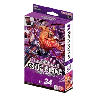 Bandai One Piece Card Game – Starter Deck Paars Charlotte Katakuri [ST-34]