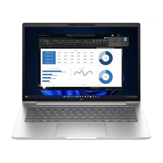 HP NBR 16.0" WUXGA Probook 4 G1a AMD Ryzen 5 230 16G 256G 4G WWAN W11Pro / Zilver / Ontsp / GMA