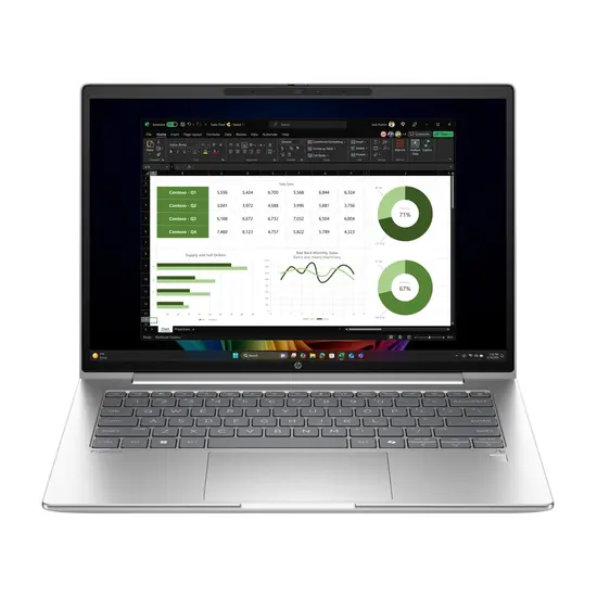 HP NBR 14.0" WUXGA Probook G1q X1-26-100 32G 512G W11Pro / Zilver / Ontsp / GMA
