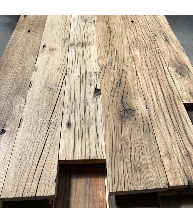 Eiken wagondeel geschaafde plank 40x200mm