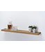 Oud eiken wagondeel wandplank 4 cm | Met blind montage systeem
