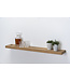 Oud eiken wagondeel wandplank 4 cm | Met blind montage systeem