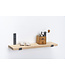 Wandplank eiken 3cm met open stalen beugels