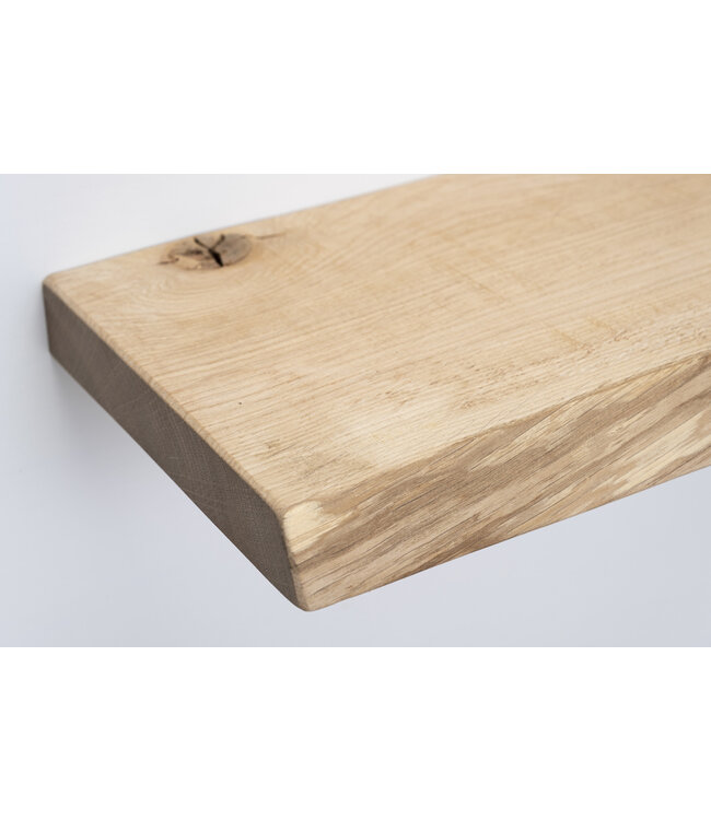 Eiken vensterbank op maat | Type geschuurd | 34 mm dik