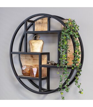 Wolff Houtbewerking Wandrek mangohout | rond