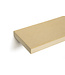 Wandplank 38 mm dik | Strak gezaagd & overschilderbaar | Zwevend montagesysteem