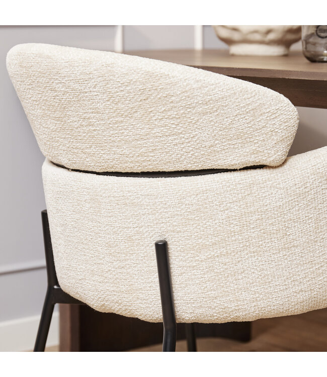 Eetkamerstoel Otis | Grey | Met armleuning