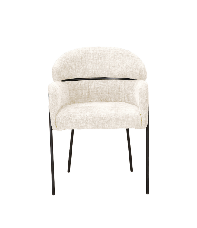 Eetkamerstoel Otis | Grey | Met armleuning