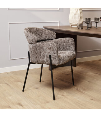 Eetkamerstoel Otis | Grey | Met armleuning