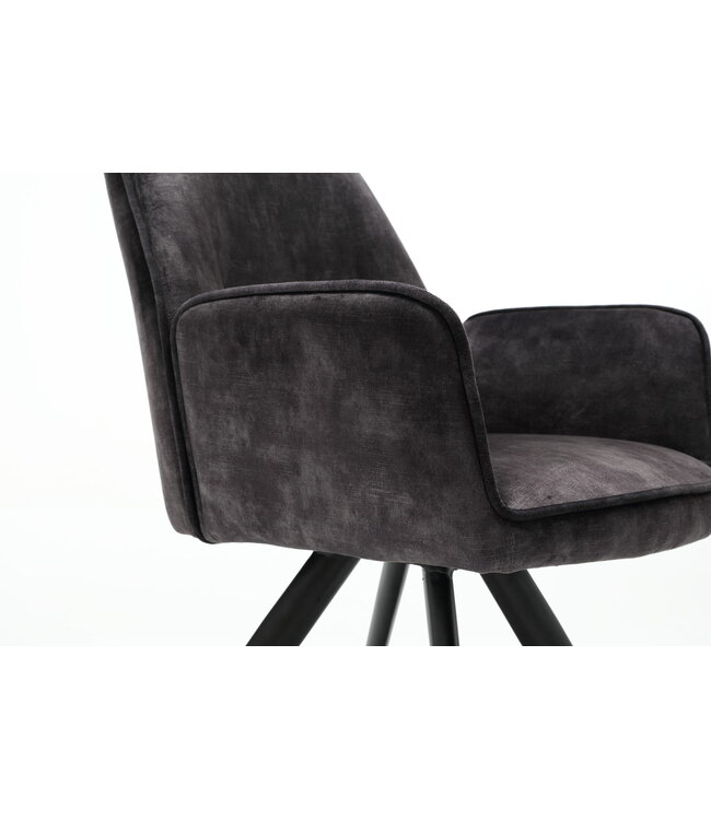 Eetkamerstoel Nova | Hunter Green | Met armleuning