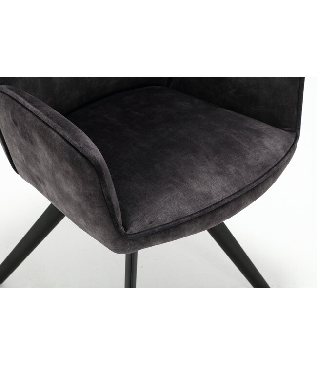 Eetkamerstoel Nova | Hunter Green | Met armleuning