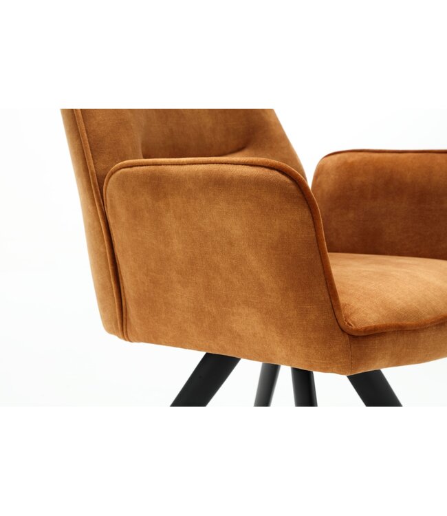 Eetkamerstoel Nova | Hunter Green | Met armleuning