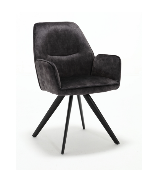 Eetkamerstoel Nova | Hunter Green | Met armleuning