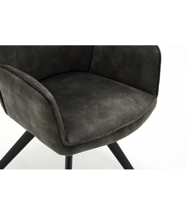 Eetkamerstoel Nova | Hunter Green | Met armleuning