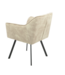 Eetkamerstoel Emma Velvet | Taupe | Met armleuning