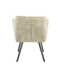 Eetkamerstoel Emma Velvet | Taupe | Met armleuning