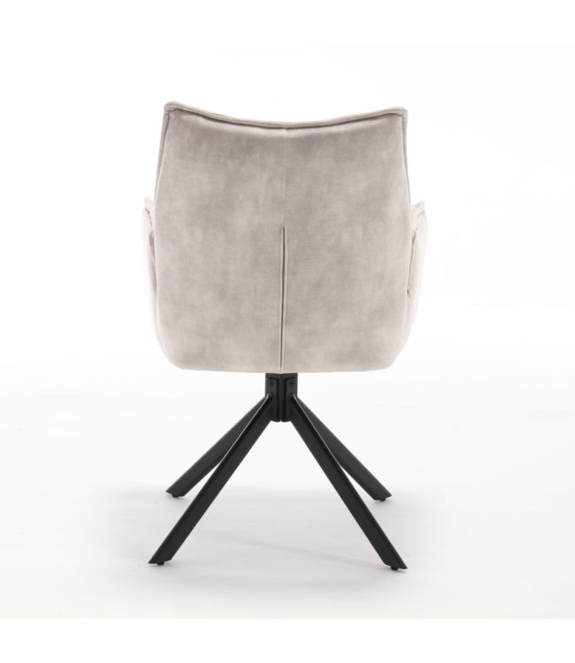 Eetkamerstoel Dani Velvet | Met armleuning