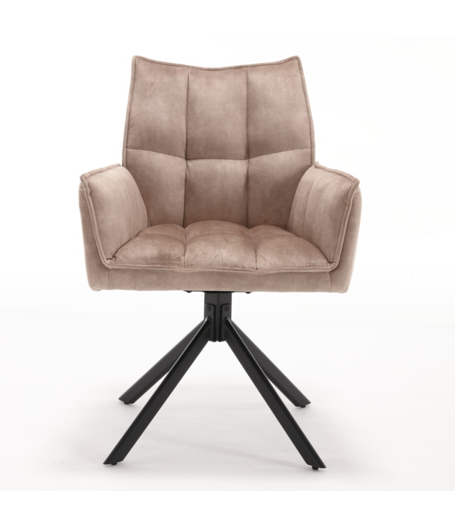 Eetkamerstoel Dani Velvet | Met armleuning