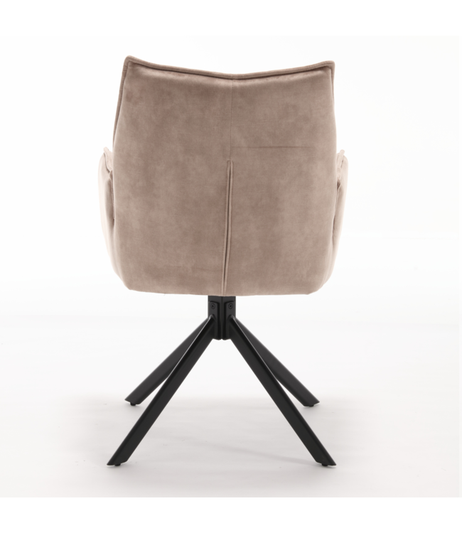 Eetkamerstoel Dani Velvet | Met armleuning