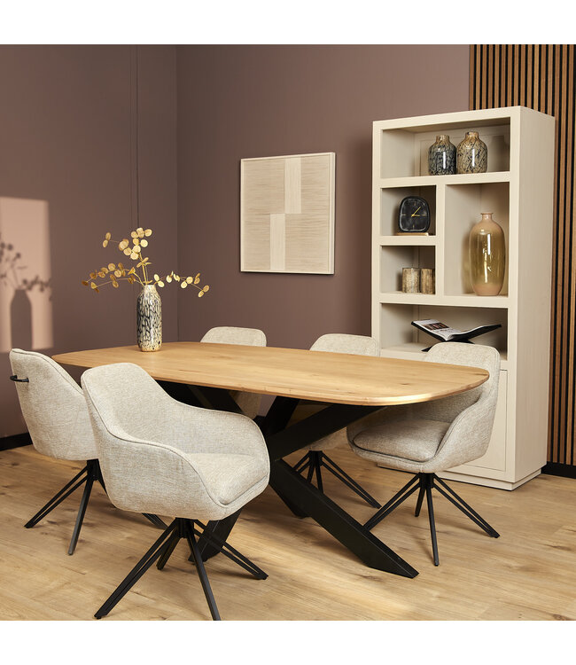 Eetkamerstoel Jens | Antraciet