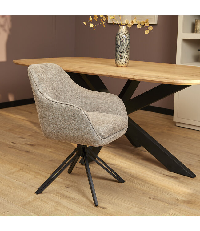 Eetkamerstoel Jens | Antraciet