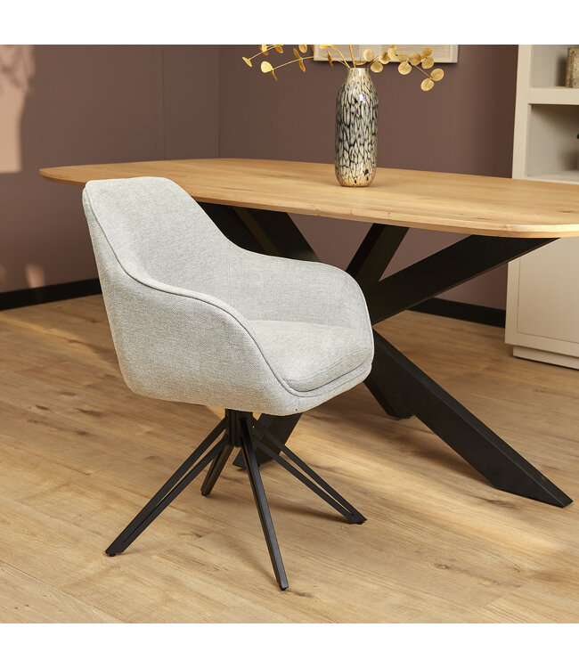 Eetkamerstoel Jens | Antraciet