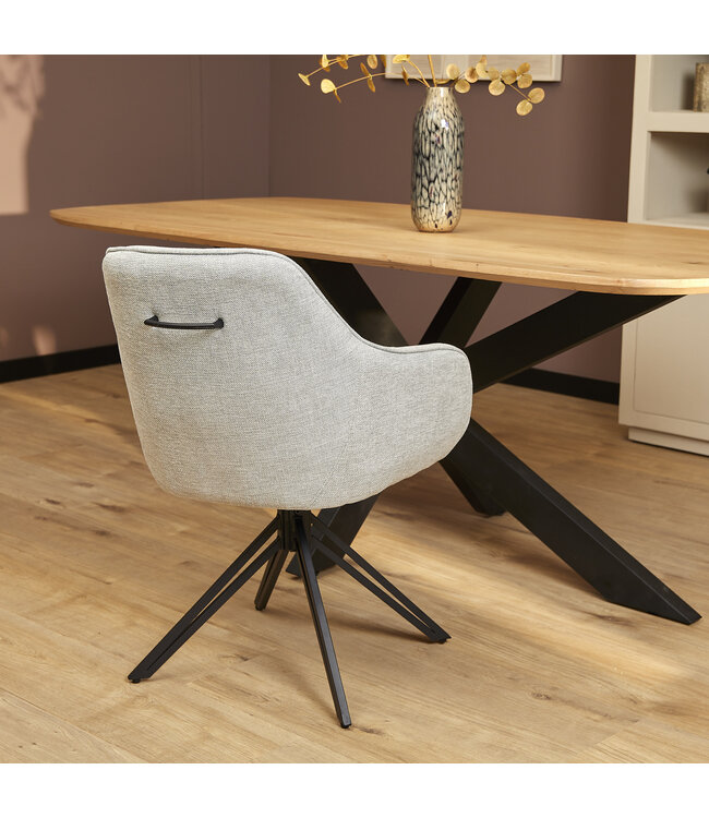 Eetkamerstoel Jens | Antraciet