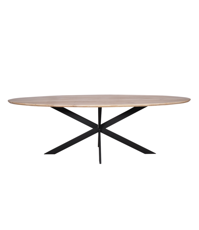 Eiken eettafel Ferris | Ovaal