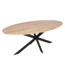 Eiken eettafel Ferris | Ovaal