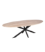 Eiken eettafel Ferris | Ovaal