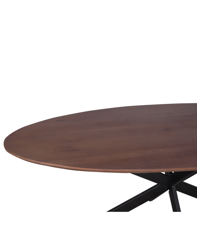 Eiken eettafel Ferris | Ovaal
