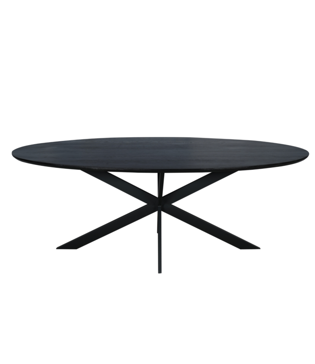 Eiken eettafel Ferris | Ovaal