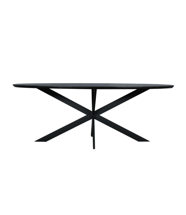 Eiken eettafel Ferris | Ovaal