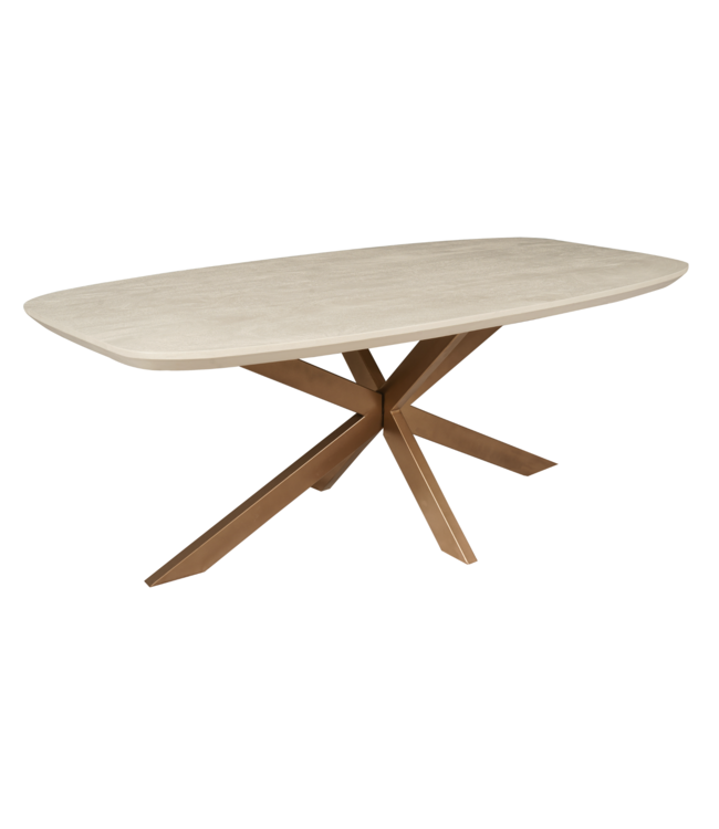 Eettafel Madison Sand | Deens Ovaal