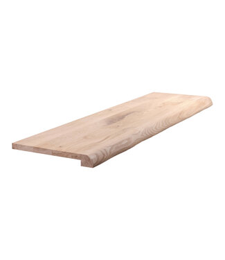 Wolff Houtbewerking XXL Eiken Overzet Vensterbank op Maat | 40 mm Dikte | Geleefde Voorzijde (180–350 cm)
