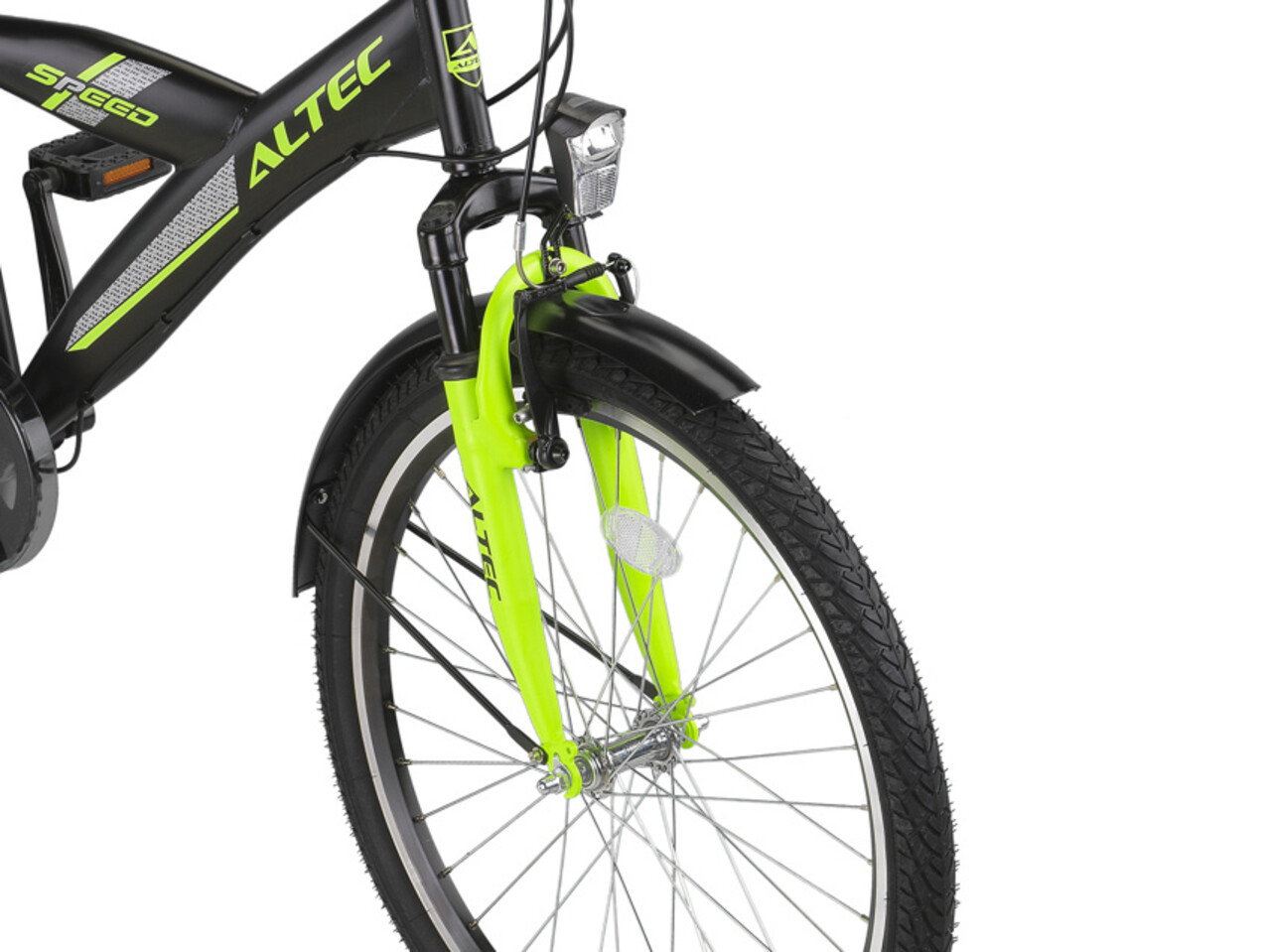 Altec Altec Speed Jongensfiets 24 inch 3 Versnellingen Altec Altec Speed Jongensfiets 24 inch 3 Versnellingen