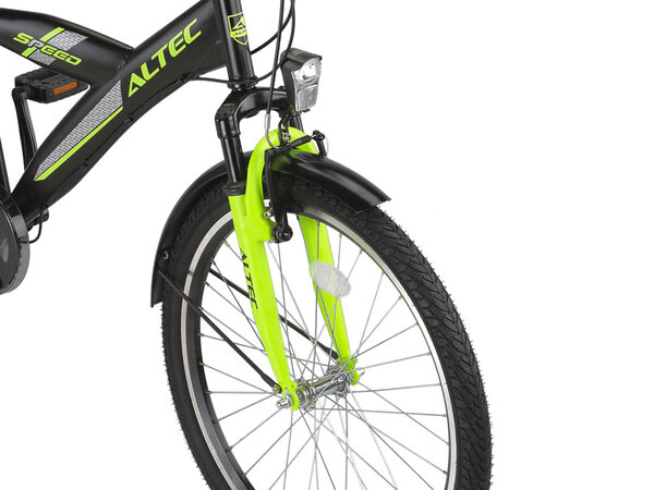 Altec Altec Speed Jongensfiets 24 inch 3 Versnellingen Altec Altec Speed Jongensfiets 24 inch 3 Versnellingen