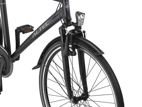 Altec Altec Omega Plus Herenfiets Mat Zwart Altec Altec Omega Plus Herenfiets Mat Zwart