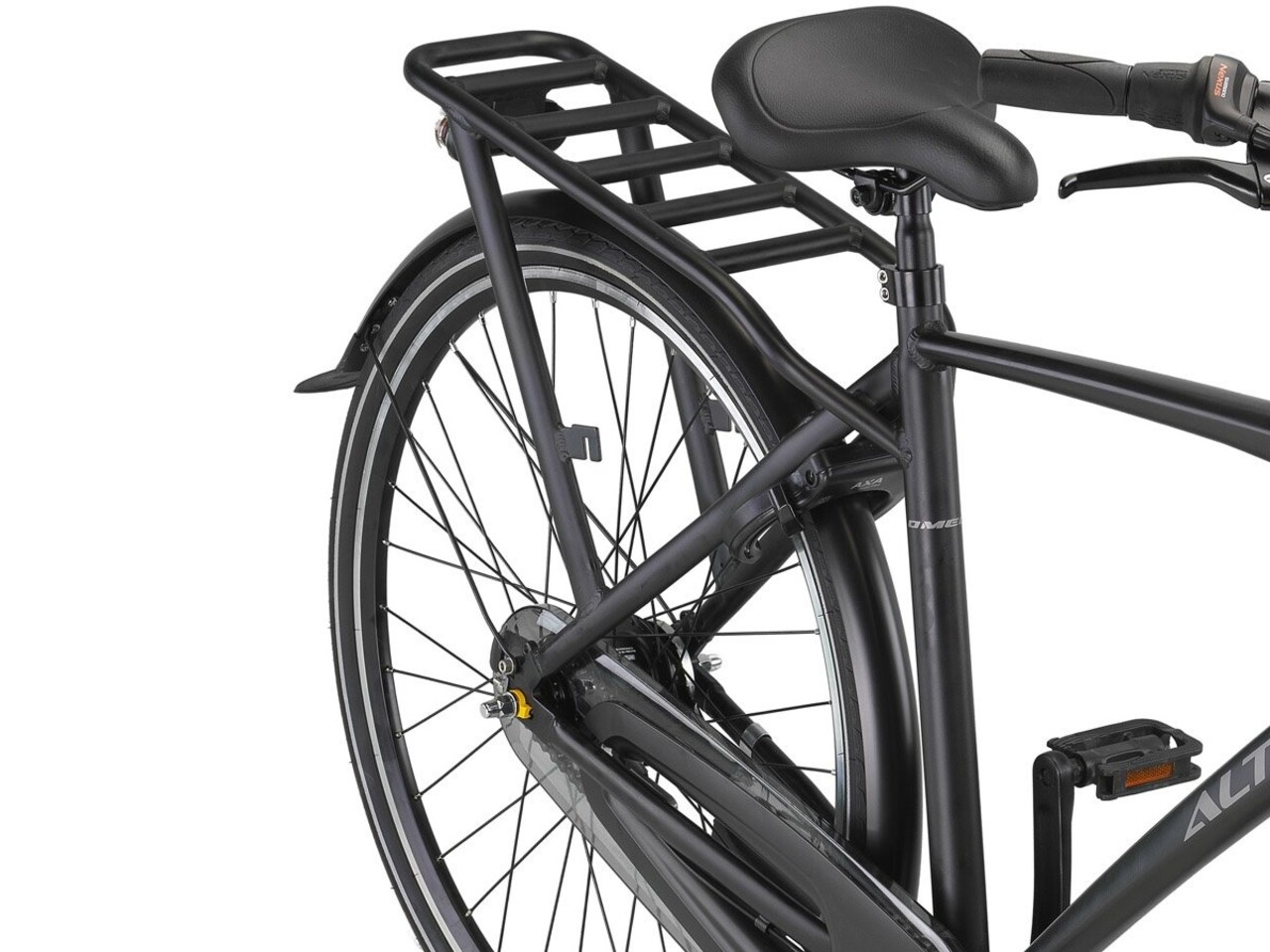 Altec Altec Omega Plus Herenfiets Mat Zwart Altec Altec Omega Plus Herenfiets Mat Zwart