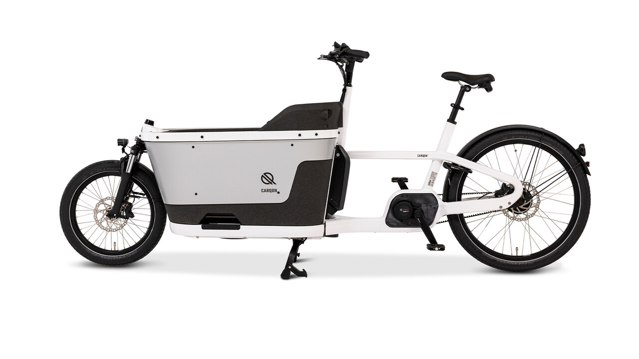 CarQon CarQon Cruise D2 400Wh Elektrische Bakfiets CarQon CarQon Cruise D2 400Wh Elektrische Bakfiets