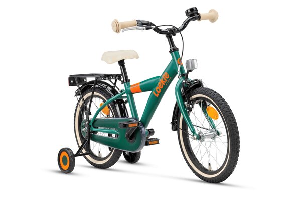 Loekie Loekie Booster Gents 16inch Kinderfiets Green