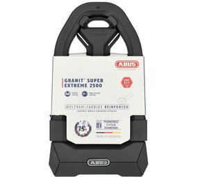 ABUS Beugelslot ABUS Granit Super Extreme 2500 ABUS Beugelslot ABUS Granit Super Extreme 2500